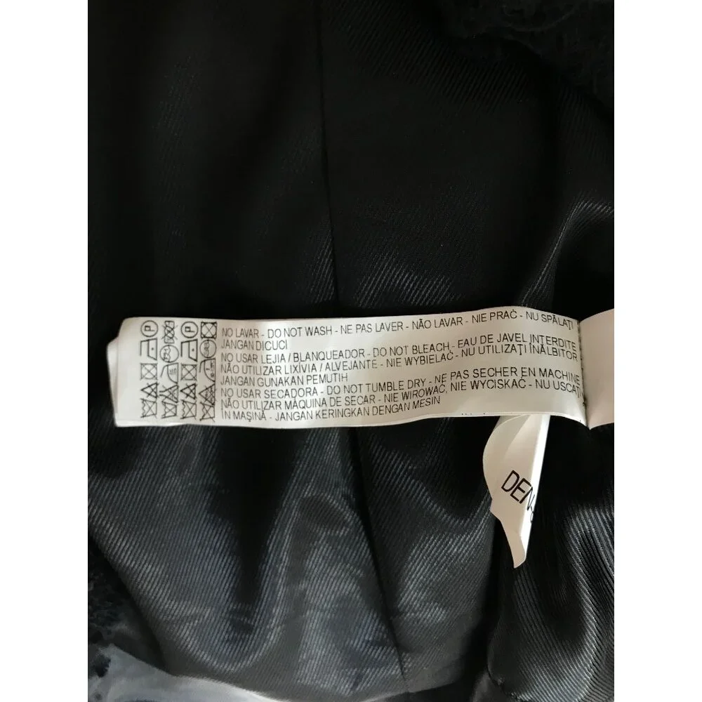 Zara Woman Black Textured Jacket Size Small